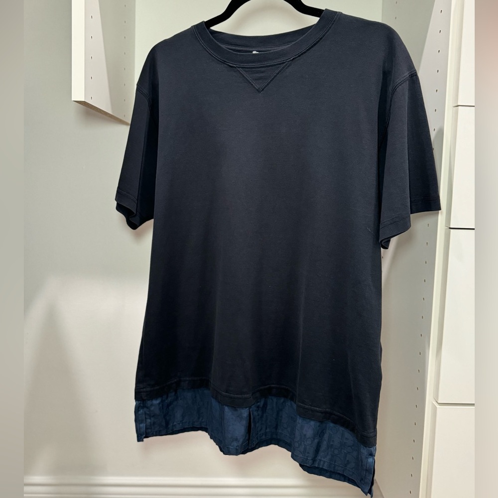 Dior Tee with Satin oblique
